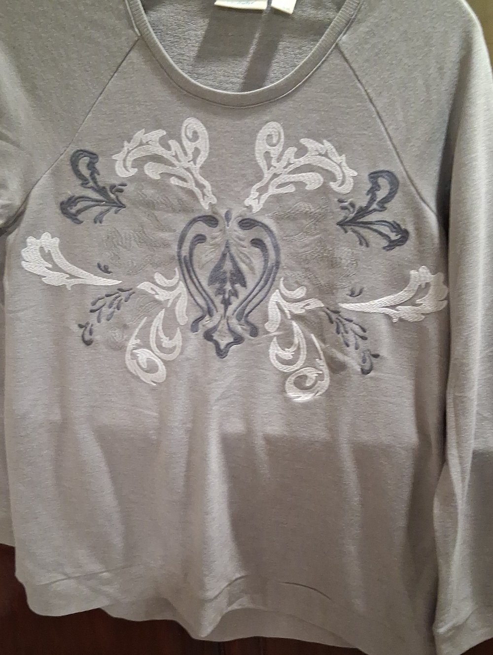 Womens Logo Lounge Design Sweatshirt